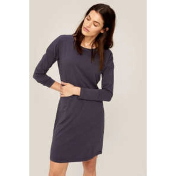 Long Sleeve Midi Casual Dress - Picture 2 of 6